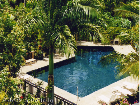 Kauai Vacation Rental Condos by Owner = Garden and Pool Pictures